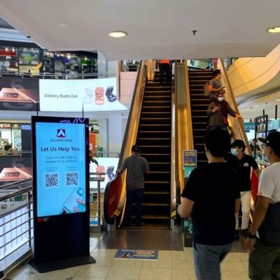 Mall branding acme adversting brand Traffic high visible (1) mall branding