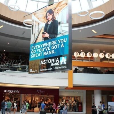 Mall branding acme adversting brand Traffic high visible (3) mall branding
