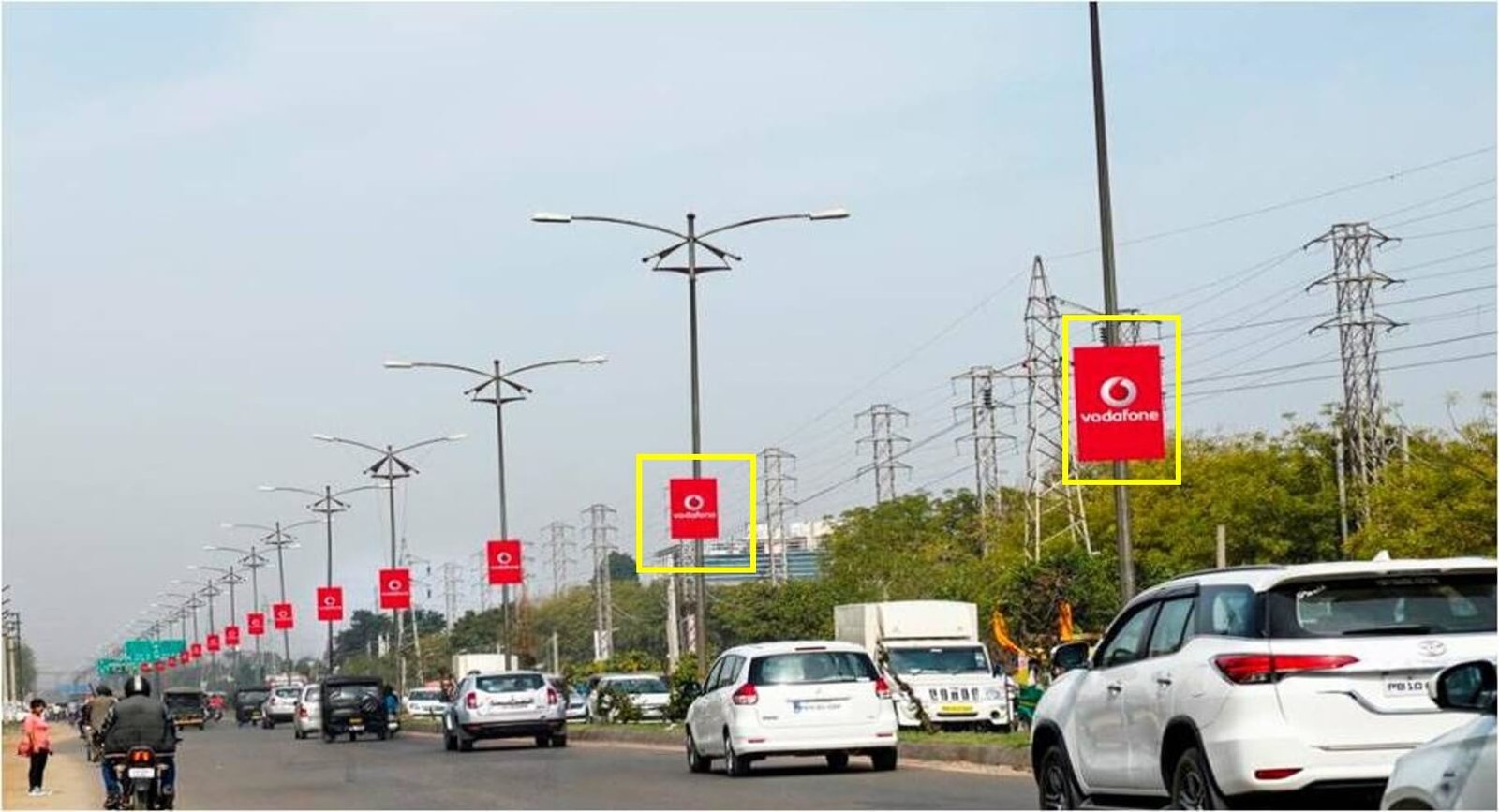 pole kiosk branding in Kandivali Mumbai - Mumbai