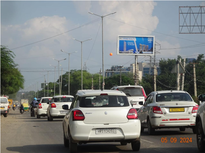 Billboard Advertising Opposite Adani Project Lushlands, Gurugram - Gurugram