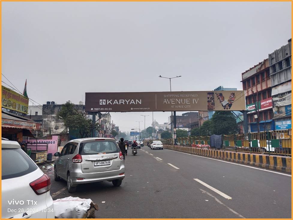 Gantry Advertising in Old Bus Stand To GT Road, Ghaziabad - Ghaziabad
