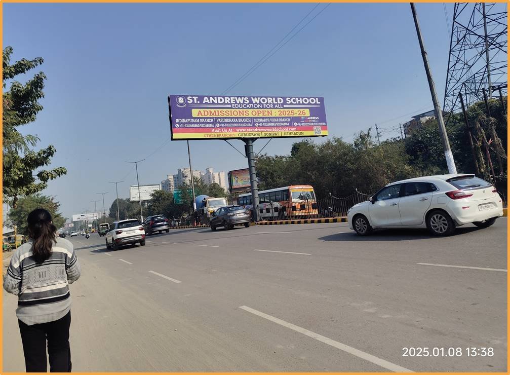 Billboard Advertising near Vaishali Metro Station, Ghaziabad - Ghaziabad