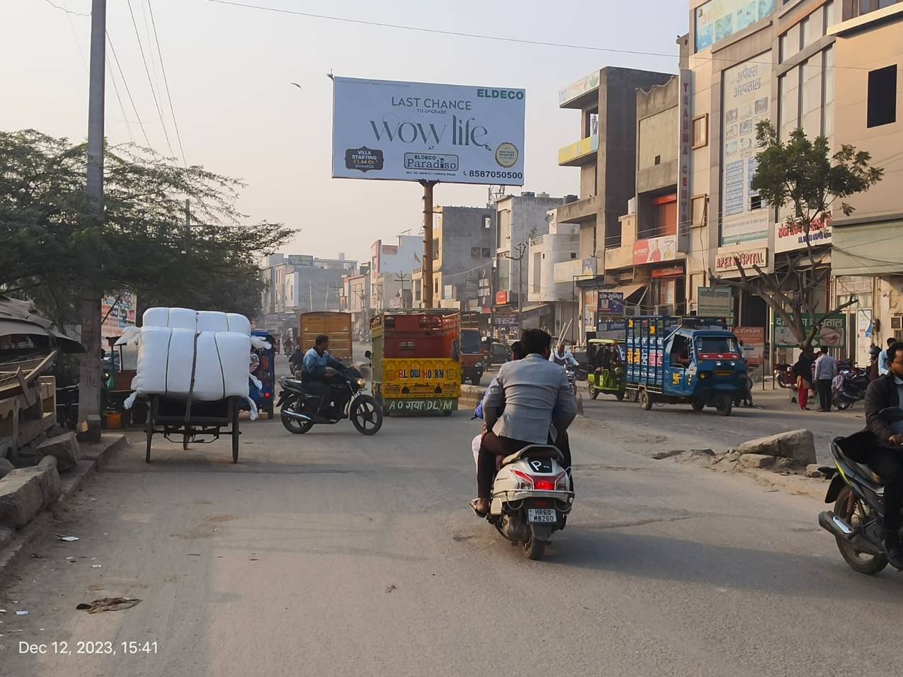 Hoarding Advertising in Sanoli Road - Haryana
