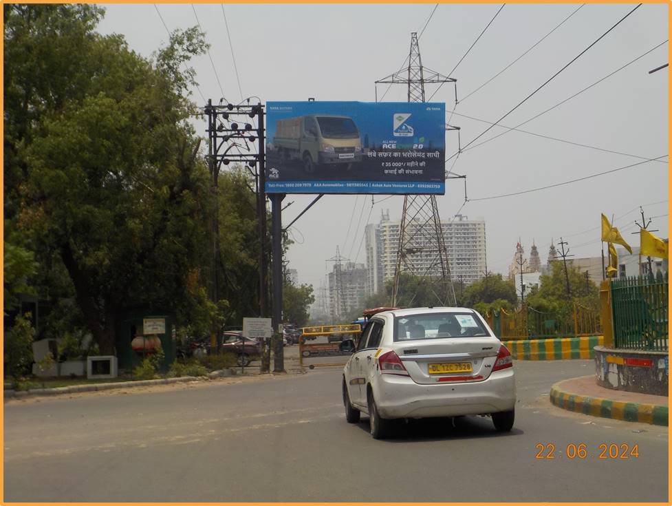 Unipole Advertising in Atal Chowk - Ghaziabad