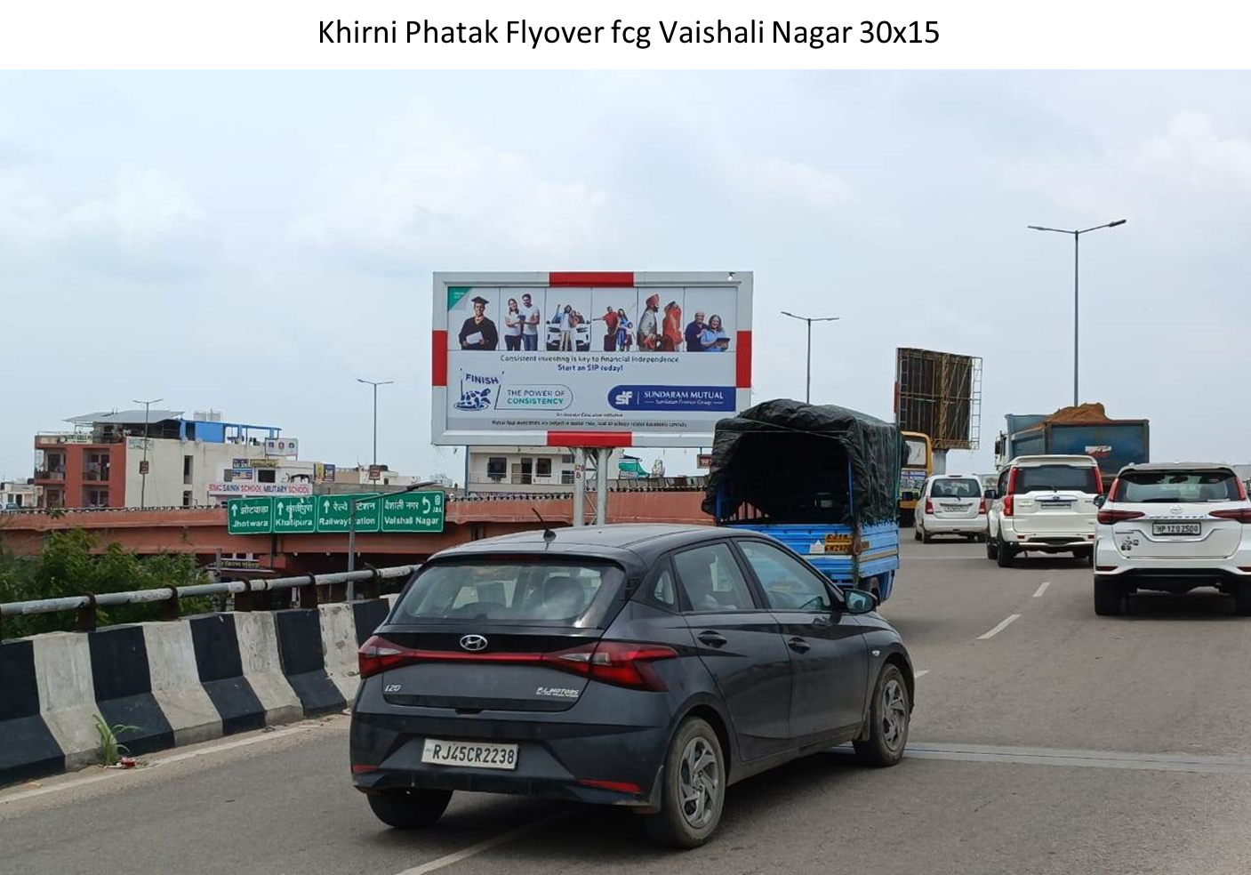 Unipole Advertising Agency in Khirni Phatak Flyover fcg Vaishali Nagar, Jaipur - Andhra Pradesh