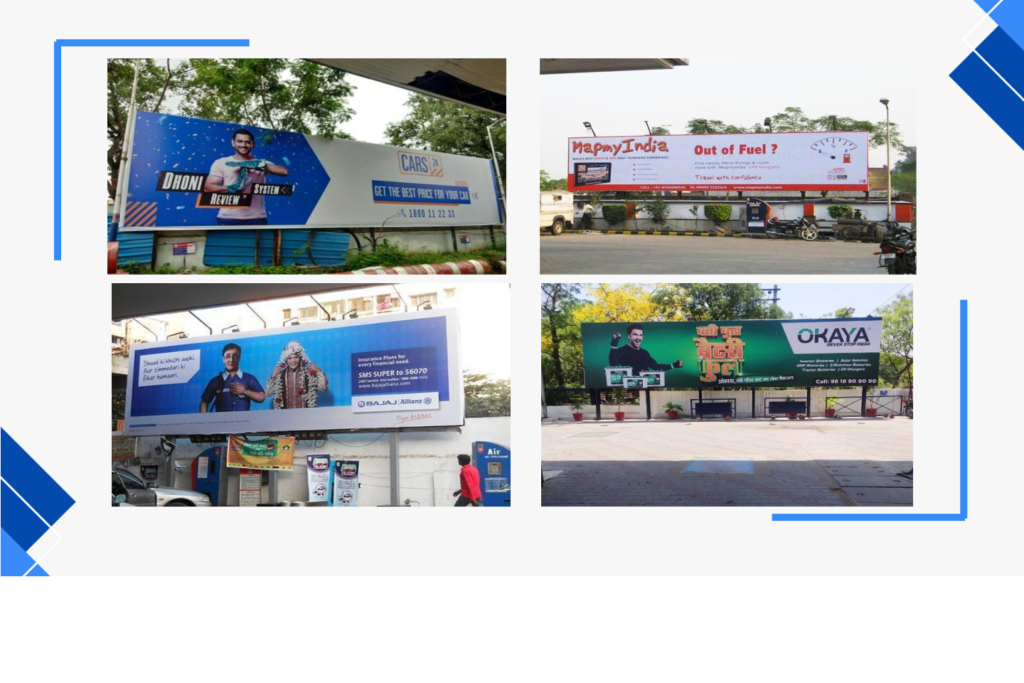 petrol pump branding Petrol Pump Hoarding Advertising Company