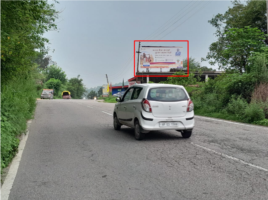Unipole Advertising in Kahedru Himachal Pradesh - Himachal Pradesh