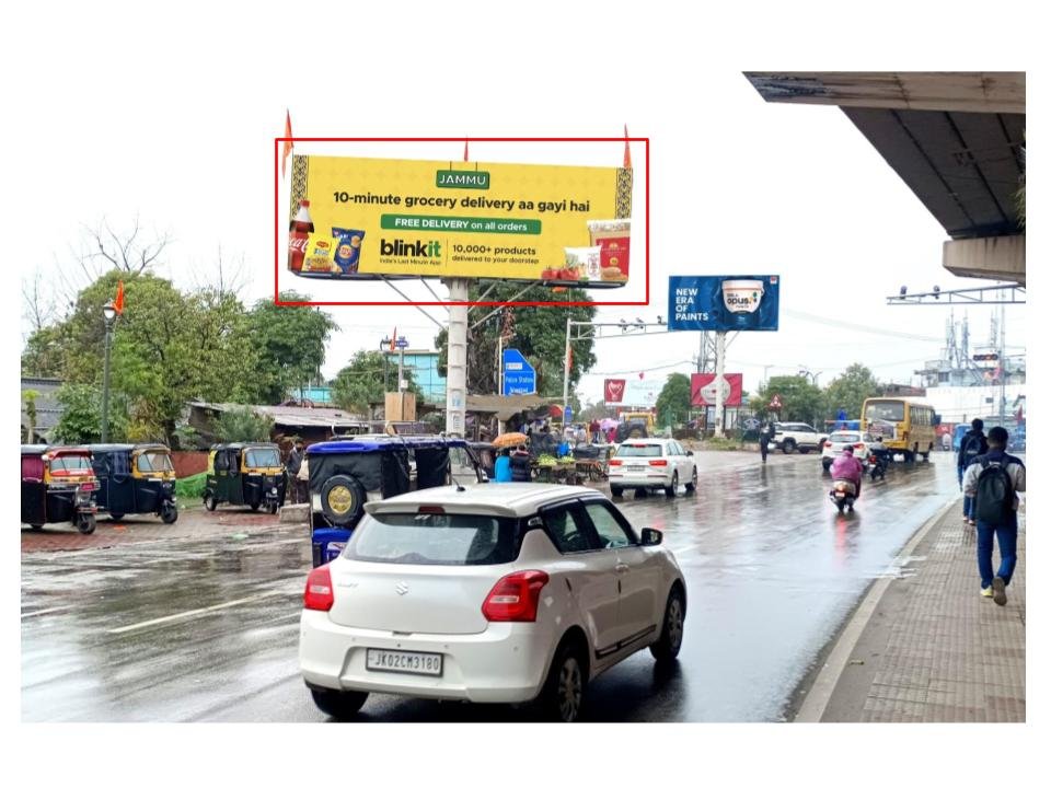 Hoarding Advertising in Jewel Chowk, Jammu and Kashmir - Jammu and Kashmir