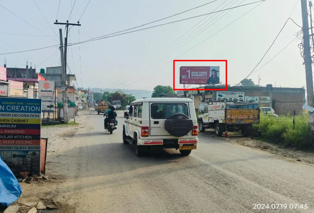 M M Billboard – billboard advertising Companies in himachal pradesh M M anniversary billboard in urban street ACME Advertising Co., top billboard advertising companies in himachal pradesh, boosts festive brand visibility.