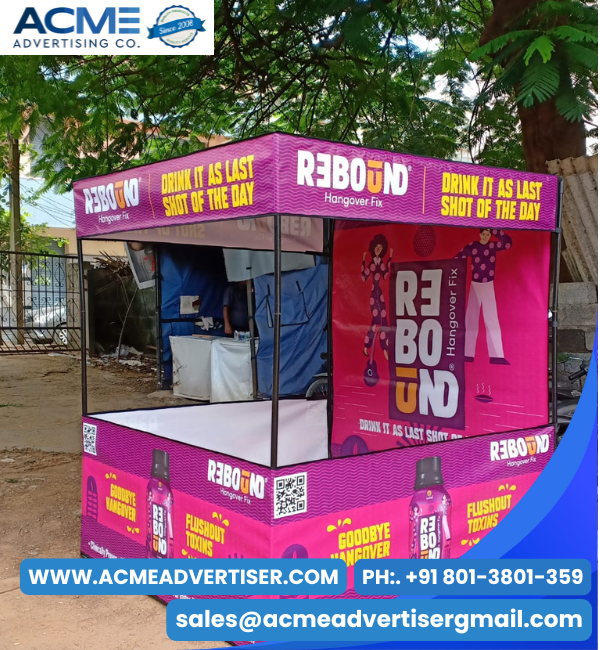 Maximize your outdoor campaign impact with Acme Advertising Co.ās innovative canopy branding solutions Canopy Advertising Company