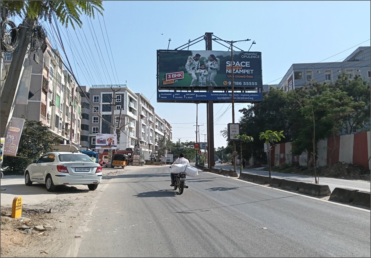 Unipole Advertising Company in Bachupally Hyderabad - Hyderabad