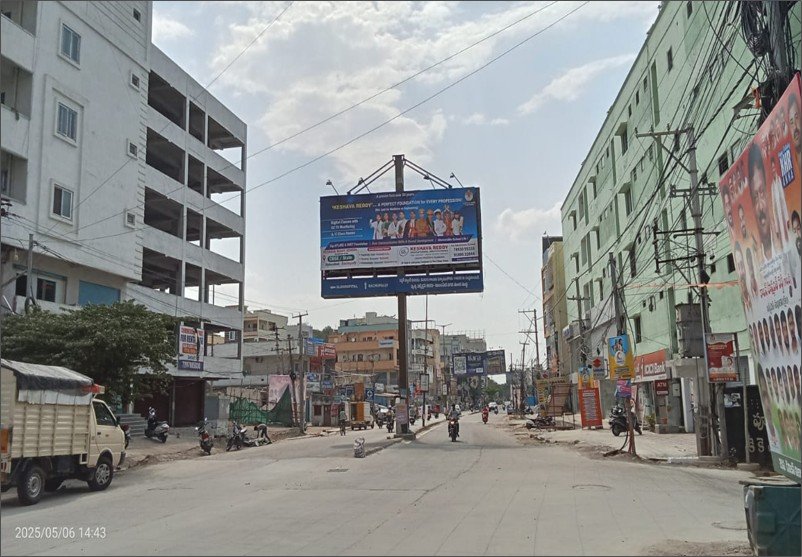 Hoarding Advertising Agency in Vijetha Super Market Hyderabad - Hyderabad