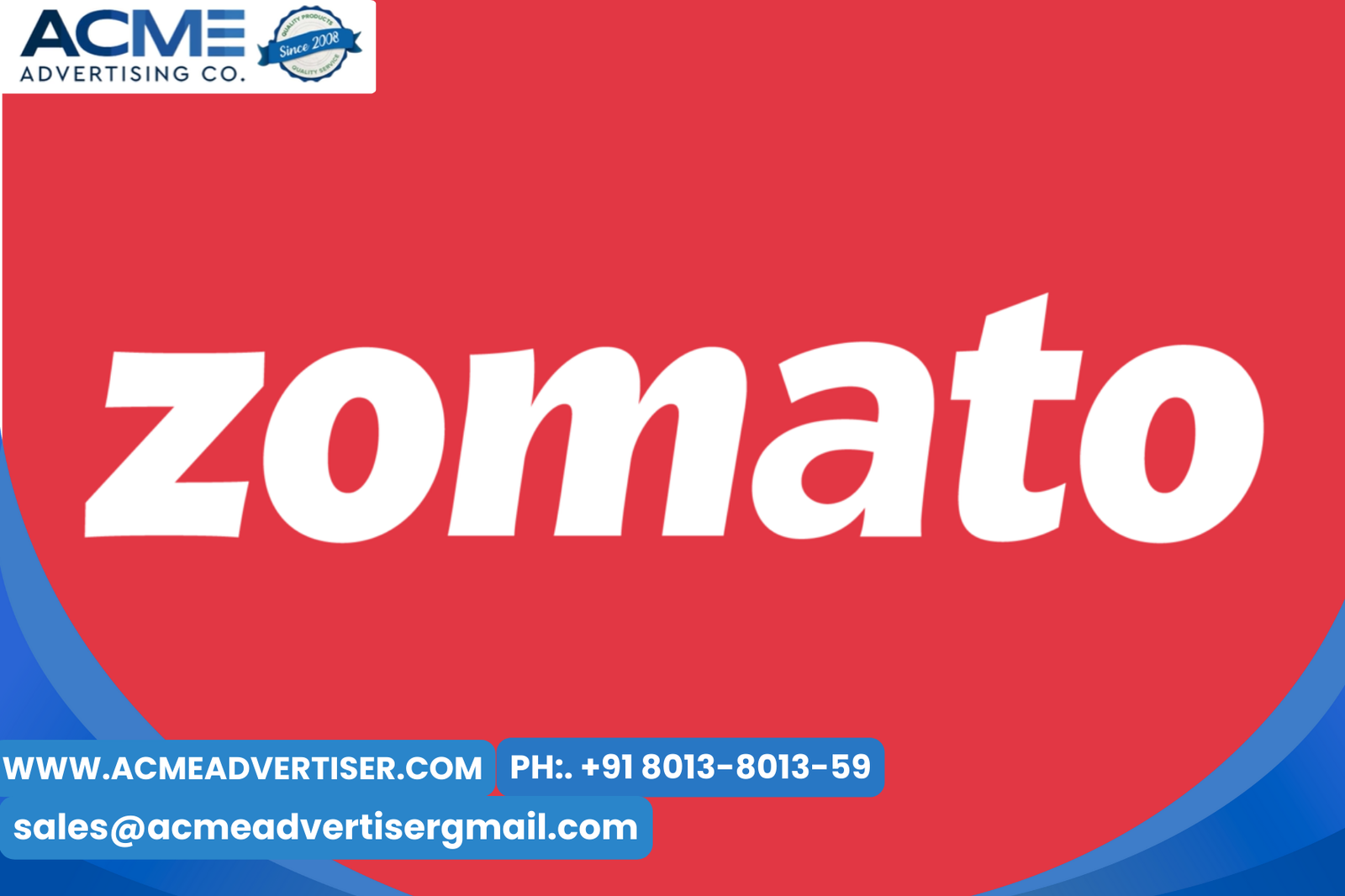 Zomatoāa marketing case study told like a story with acme advertising co.