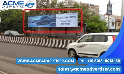 Large roadside Digital Billboard hoarding in Bhopal for brand awareness campaigns.