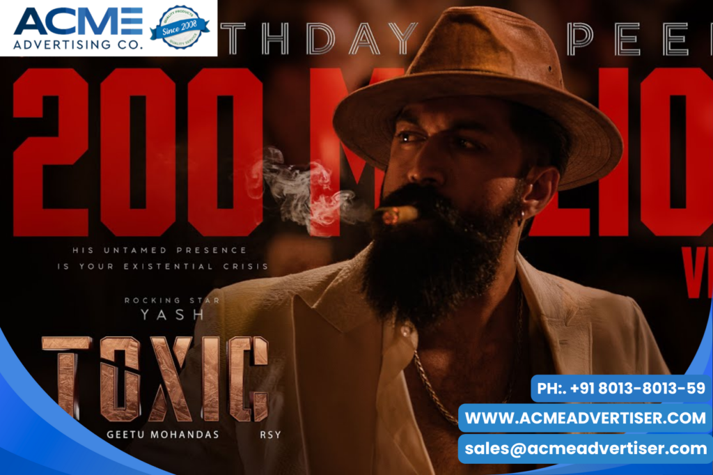 Toxic Upcoming movie on cinema advertising with Acme advertising co. Toxic Upcoming movie on cinema advertising with Acme advertising co.