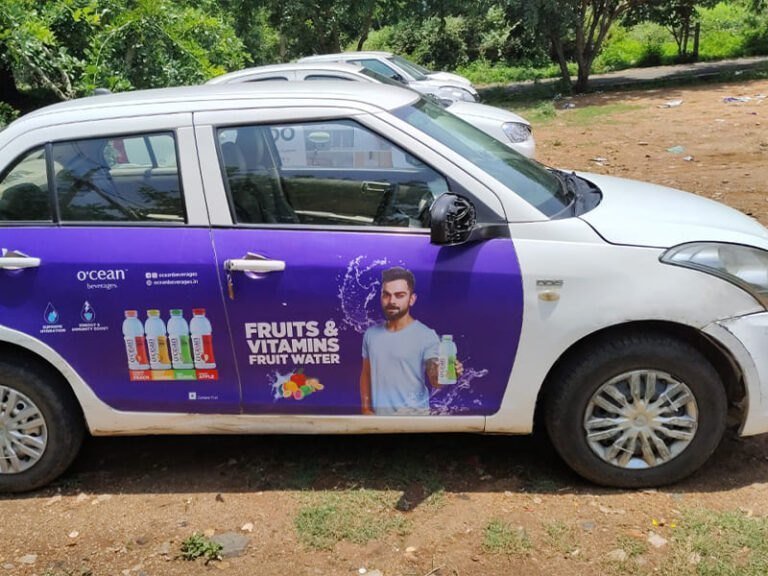 the cab branding in india