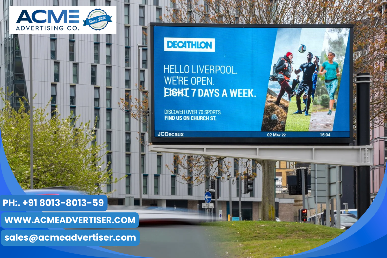 Case Study Decathlon Brand advertising with Acme Advertising Co
