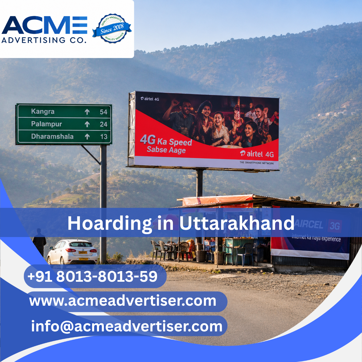Hoarding Company in Uttarakhand - Uttarakhand