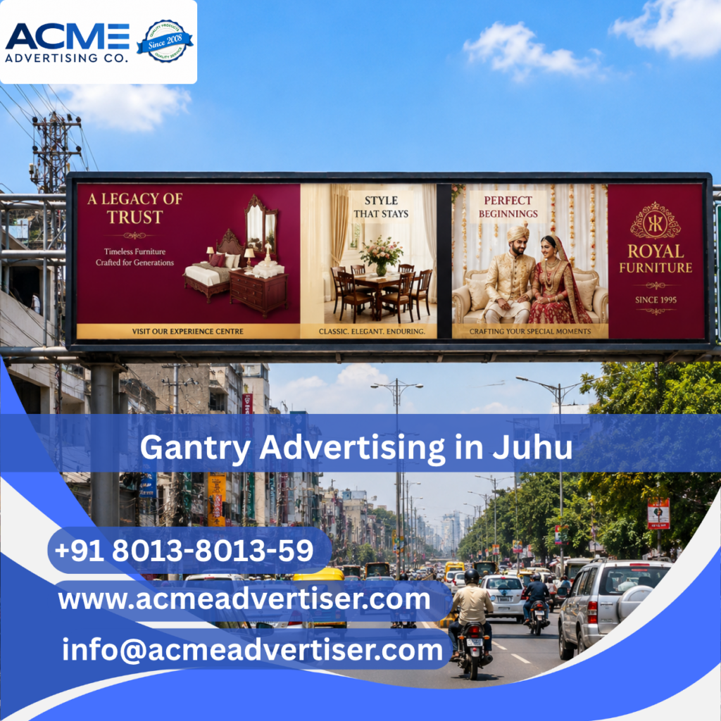 Gantry Advertising in Ambarsar Mall
