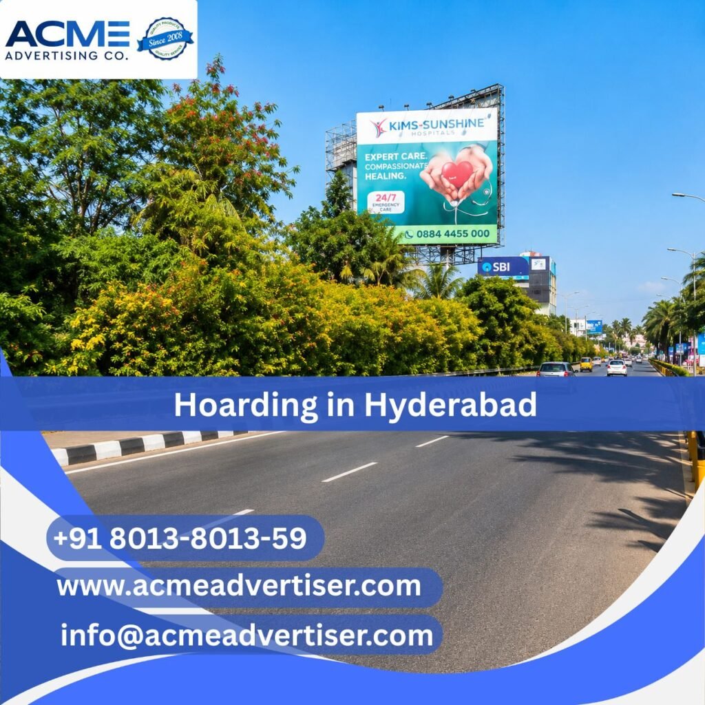 Hoarding Advertising in Nehru Garden, Rajasthan