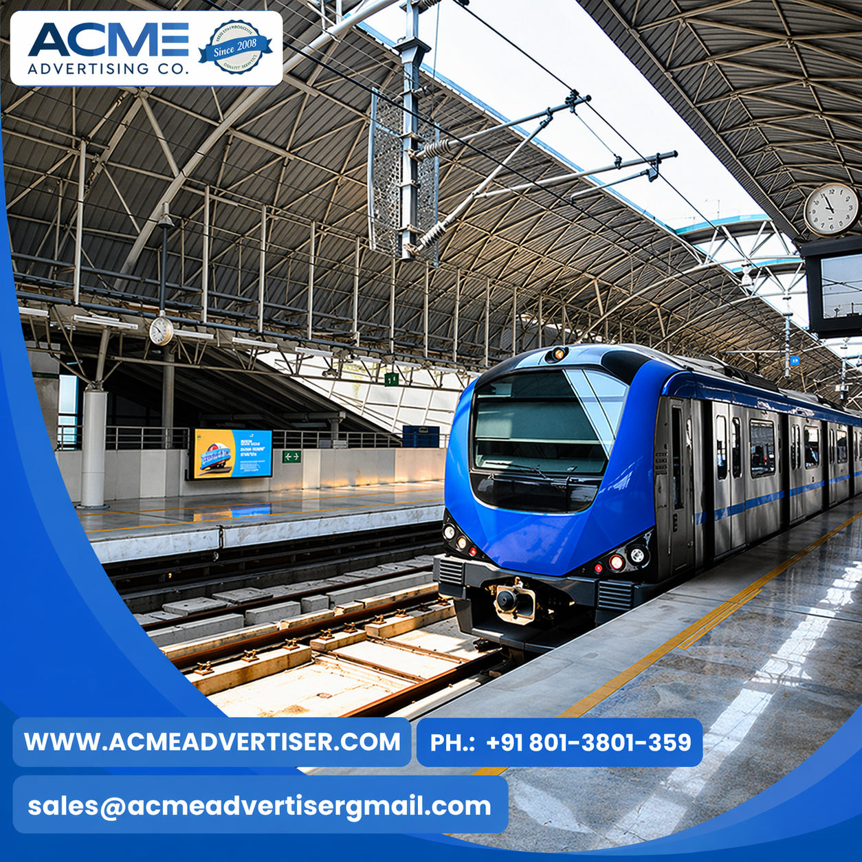 Metro Advertising Company in Sandal Soap Factory, Bengaluru - 