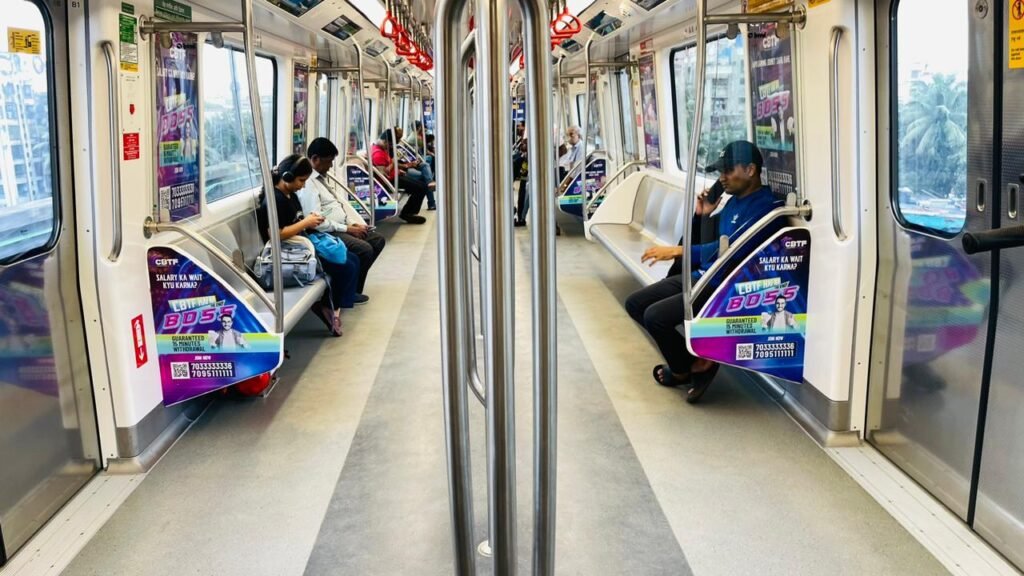 Metro Advertising Company in CCS Airport Lucknow - 