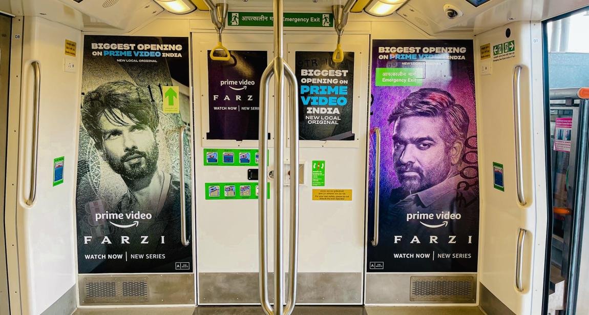 Metro advertising in Mandapeshwar Mumbai - 