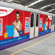 Full Metro Advertising In Beleghata In Kolkata Metro
