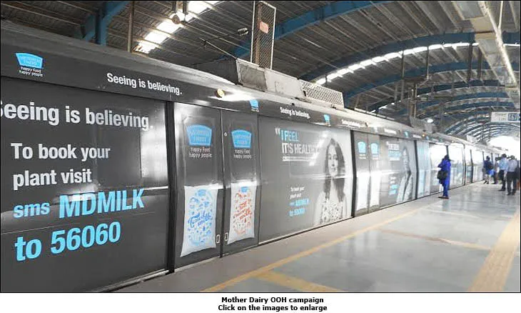 Metro Full Body Wrap Advertising in GNIDA Office, Greater Noida - 
