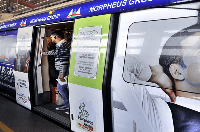 Metro Advertising Company in Akshardham, Delhi - 