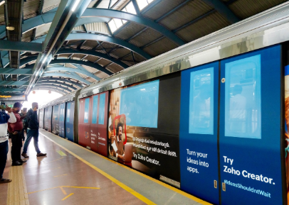 Metro Advertising Company in Okhla Vihar - 