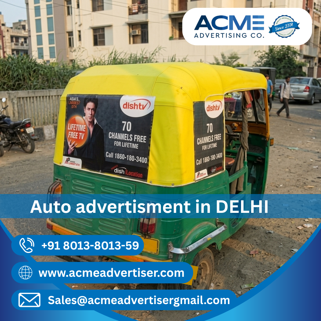 Auto Advertising Agency in Delhi - 