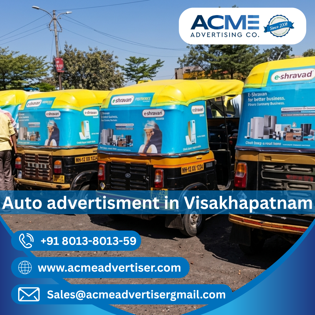 Auto Advertising company In Visakhapatnam