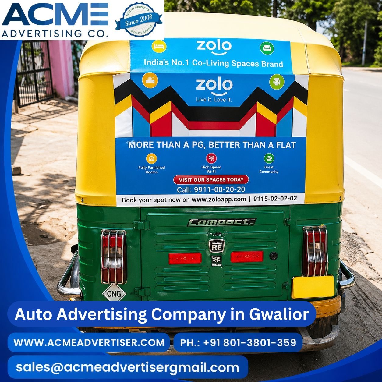 Auto Advertising Company in Gwalior - 