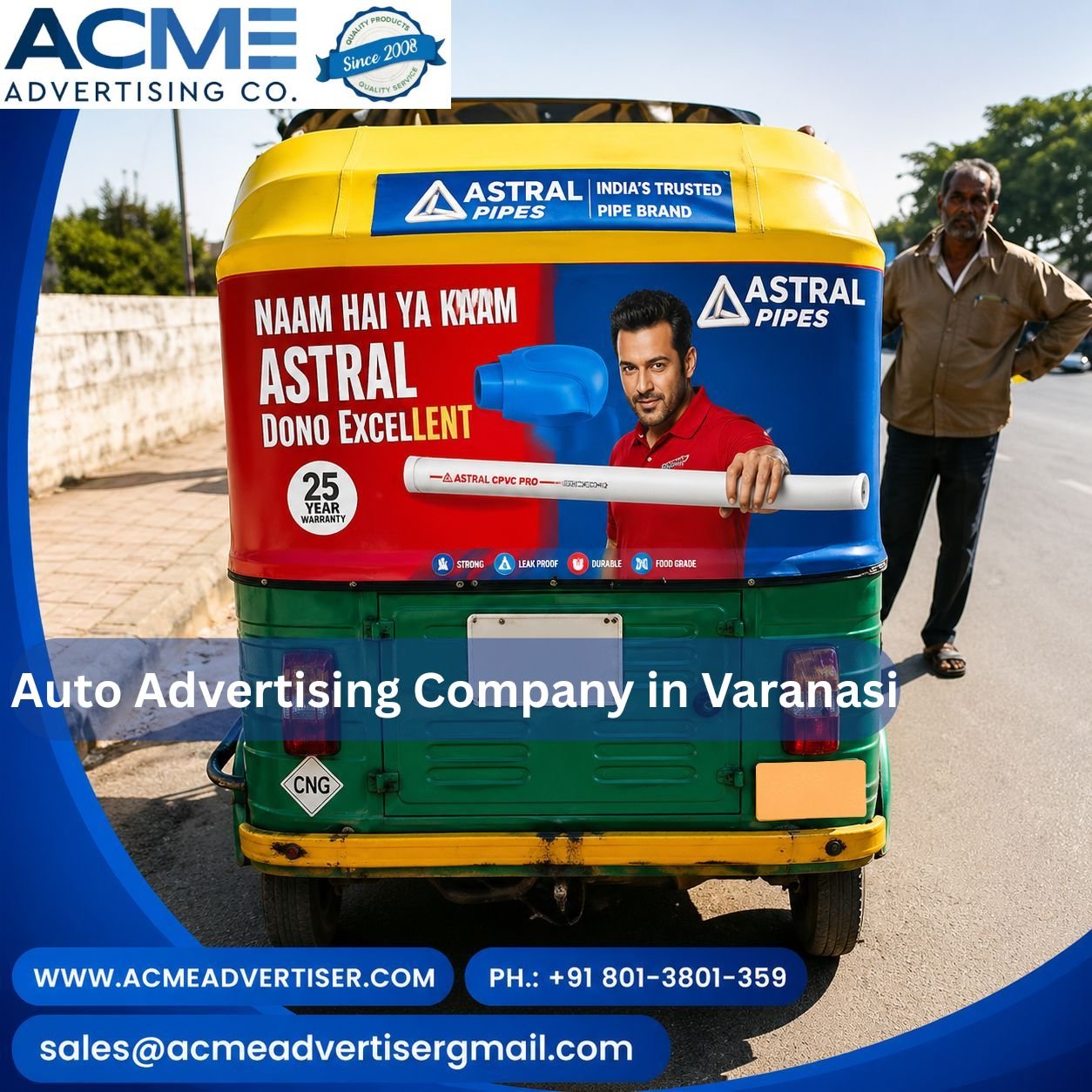 Auto Advertising Company in Varanasi - 