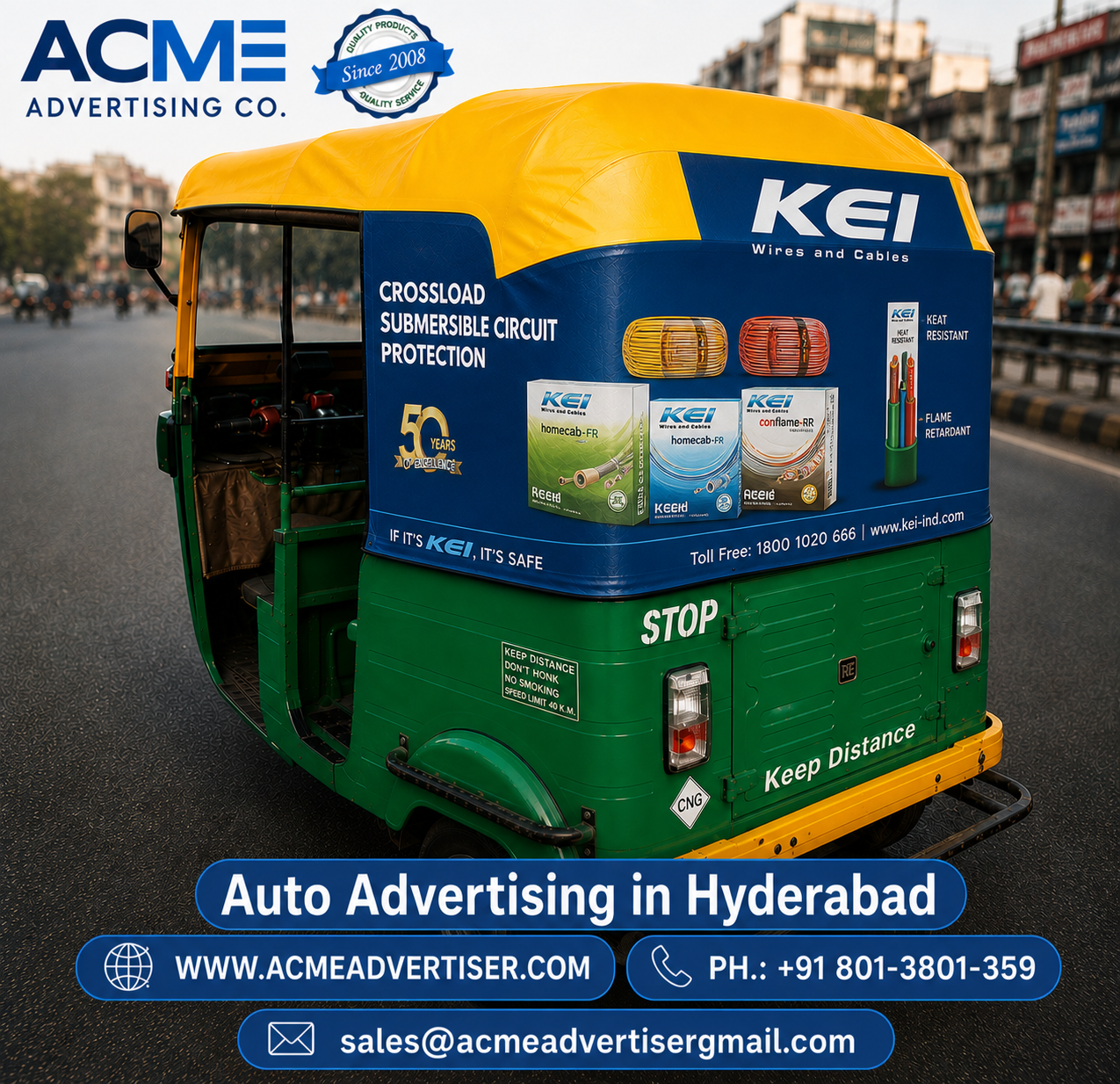 Auto Advertising Company in Hyderabad - 