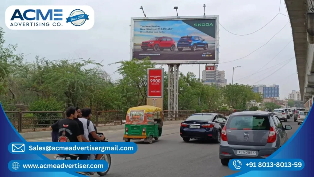 unipole advertising in Bangalore