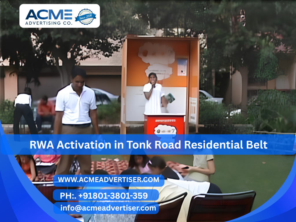 RWA Activation in Tonk Road Residential Belt
