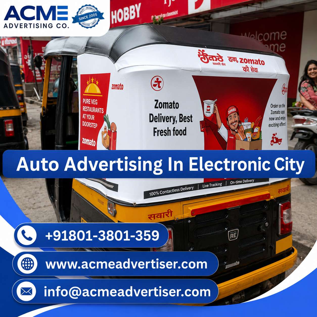 Auto Advertising Company In Electronic City - 