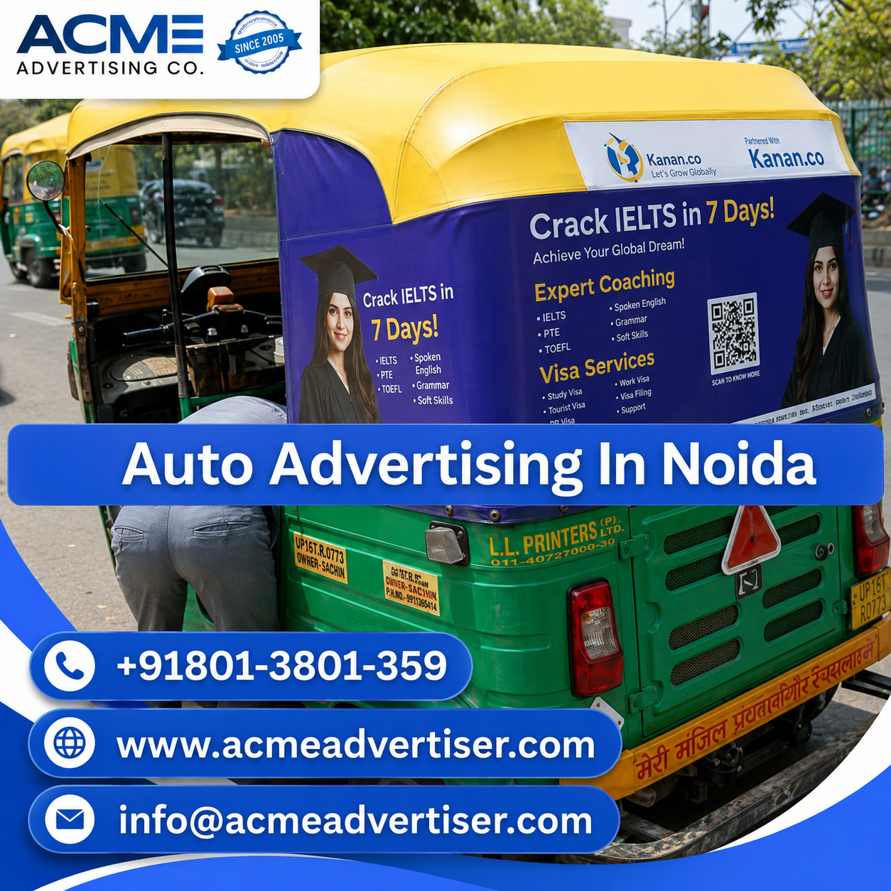 Auto Advertising Company In Noida - 