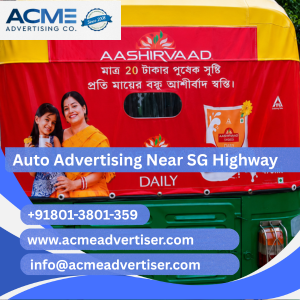 Auto Advertising Company Near SG Highway - 