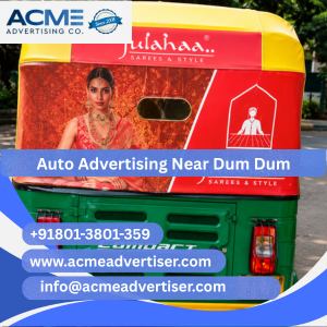 Auto Advertising Company Near Dum Dum - 