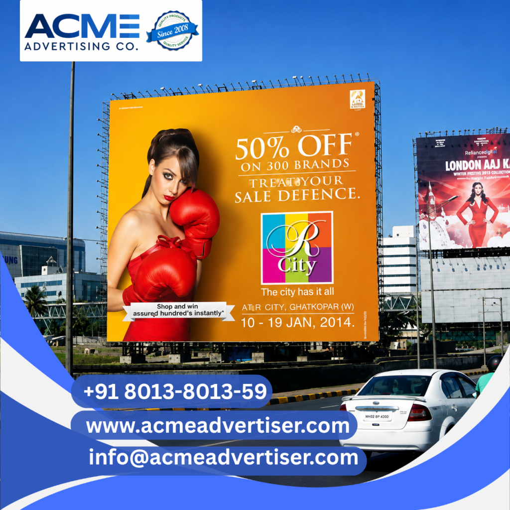 Hoarding Advertising Agency in Old Faridabad