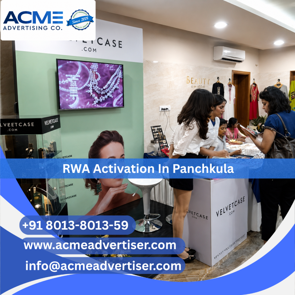 RWA Activation Company in Burari, Delhi RWA Activation Company in Gujarat RWA activation company in Panchkula conducting residential society branding and community engagement activities in housing societies