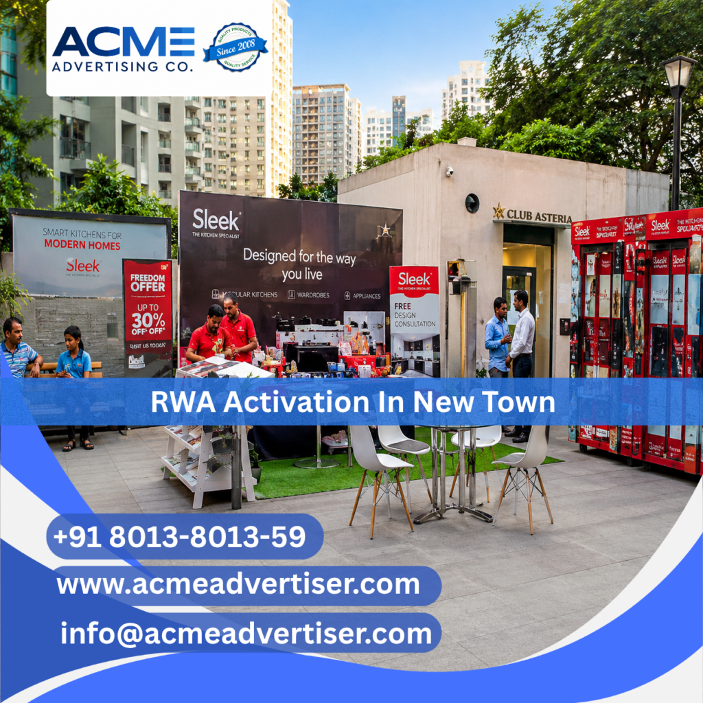 RWA branding company in Howrah providing outdoor advertising, inshop branding, and promotional display services
