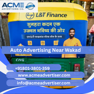 Auto Advertising Company Near Wakad - 